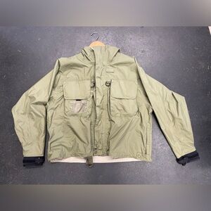 Cabelas waterproof fishing jacket size Large tall
